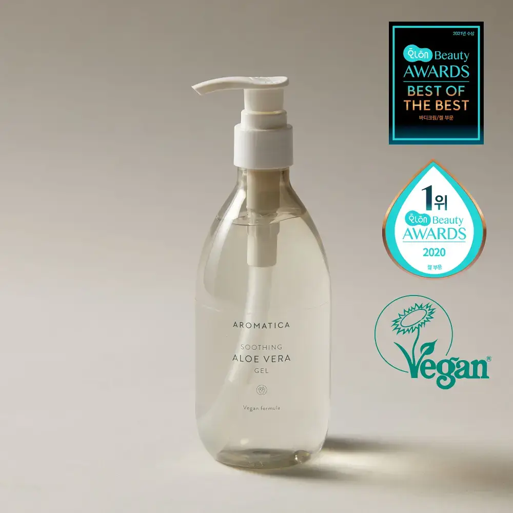 [쿨링진정/대용량] 아로마티카 수딩 알로에 베라 젤 500ml